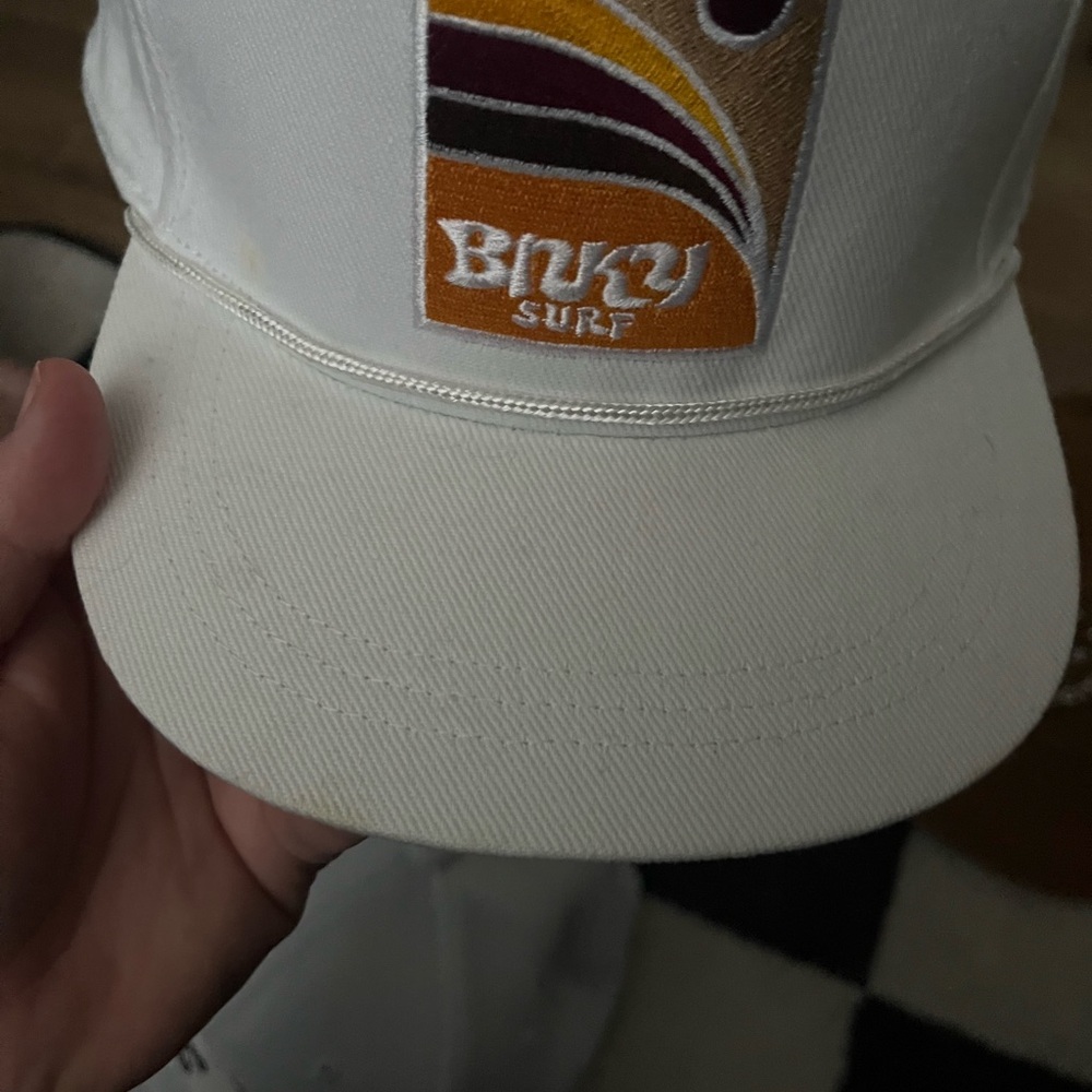 Billabong Cream Surf Cap with Logo